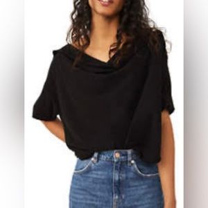 Cool attitude black sweater top Sz 2X
